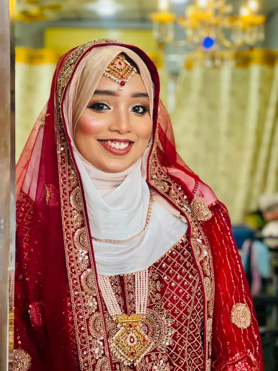 Bridal makeup look by Apshara Beauty Parlour