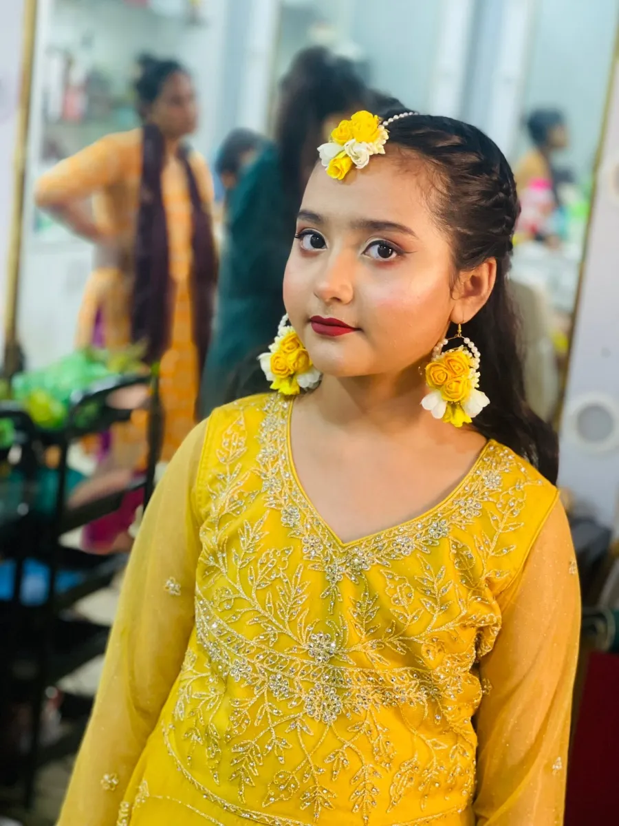 Celebration makeup look by Apshara Beauty Parlour